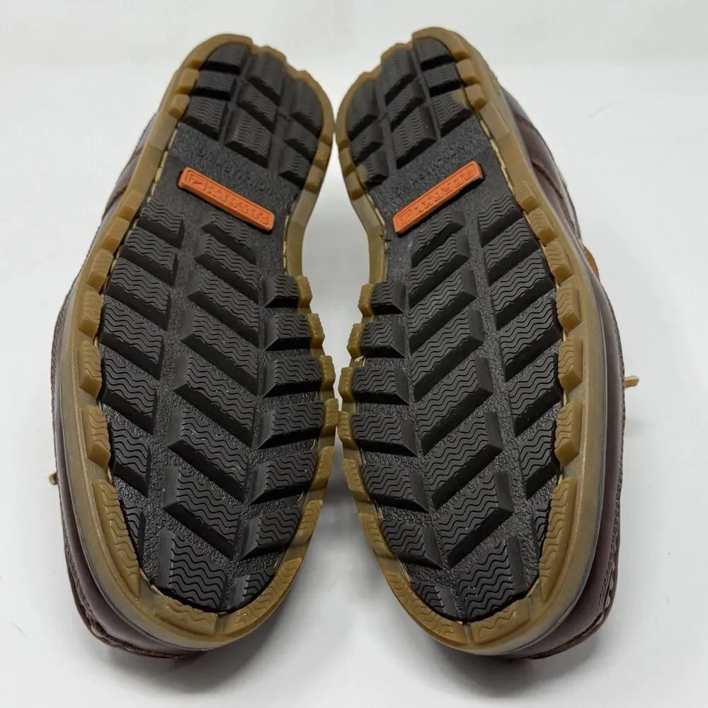 Sperry Authentic Original 3-Eye Lug Sole Boat Shoes Mens 10.5 M Brown Leather